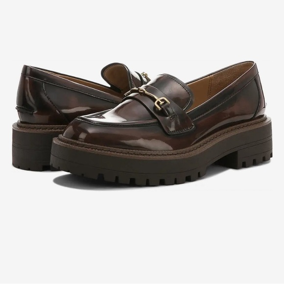 Sam Edelman Laurs Loafer in Chestnut LIKE NEW - Picture 1 of 6
